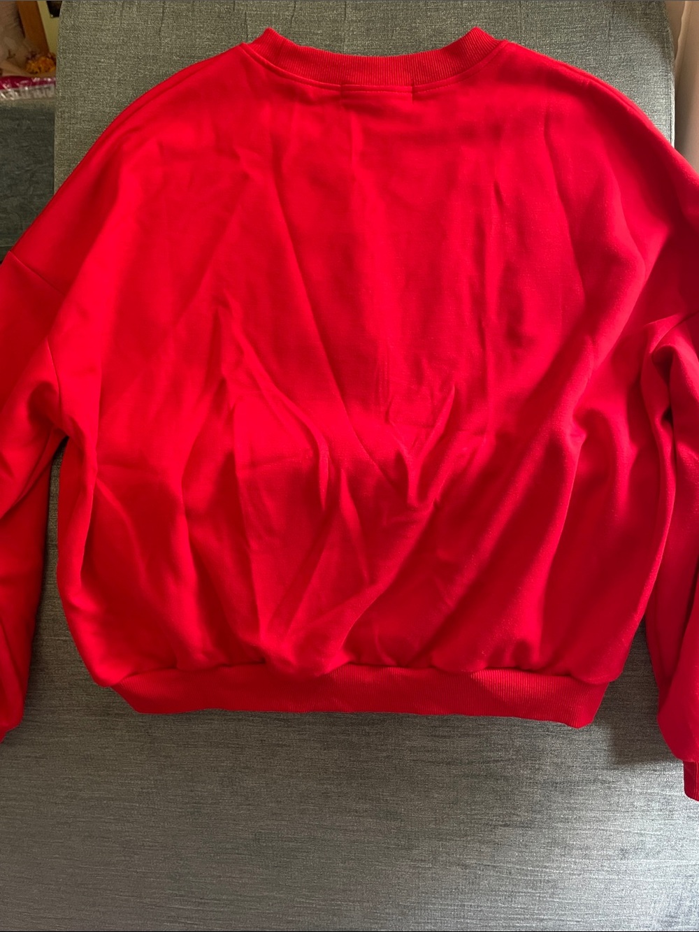 Simply Southern Red Santa Sequin Crewneck Sweater - Picture 2 of 4